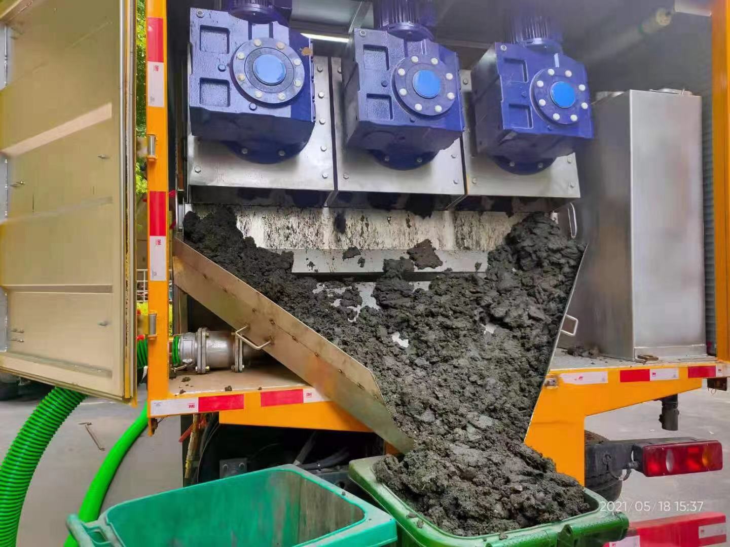 乾县化粪池清掏城市维护站-泥浆净化干湿分离处理